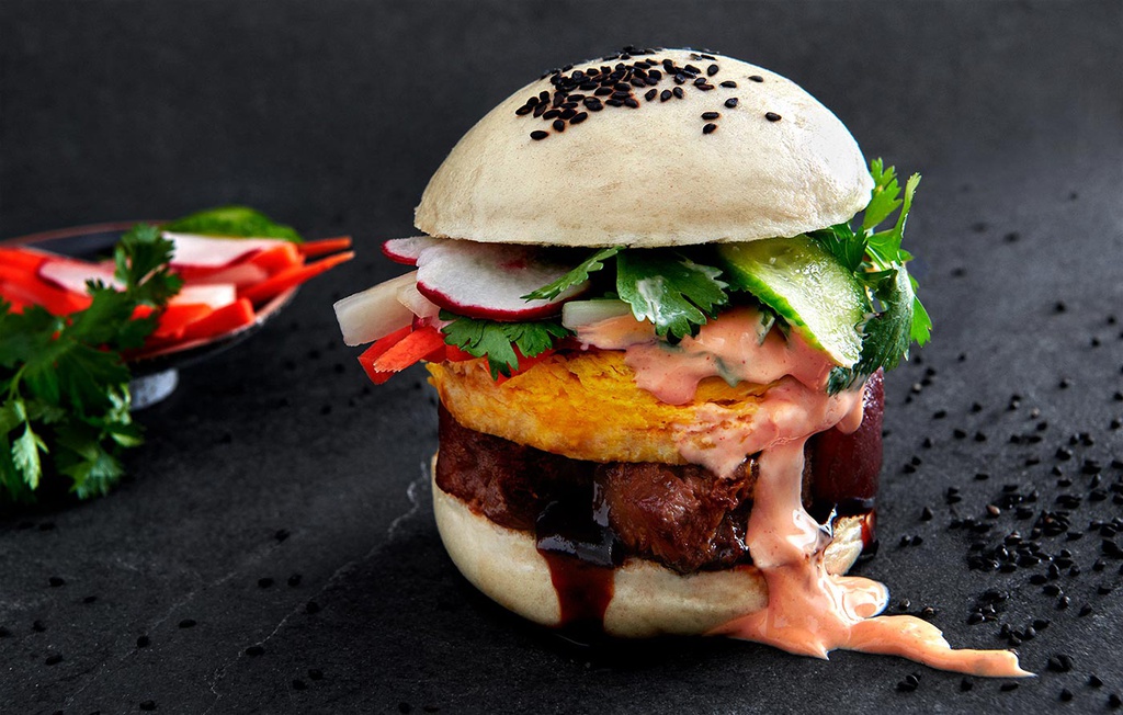 SpicyMala BaoBurger