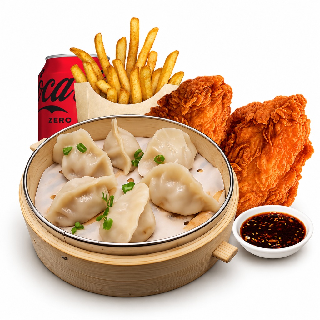 6 Dumplings Combo